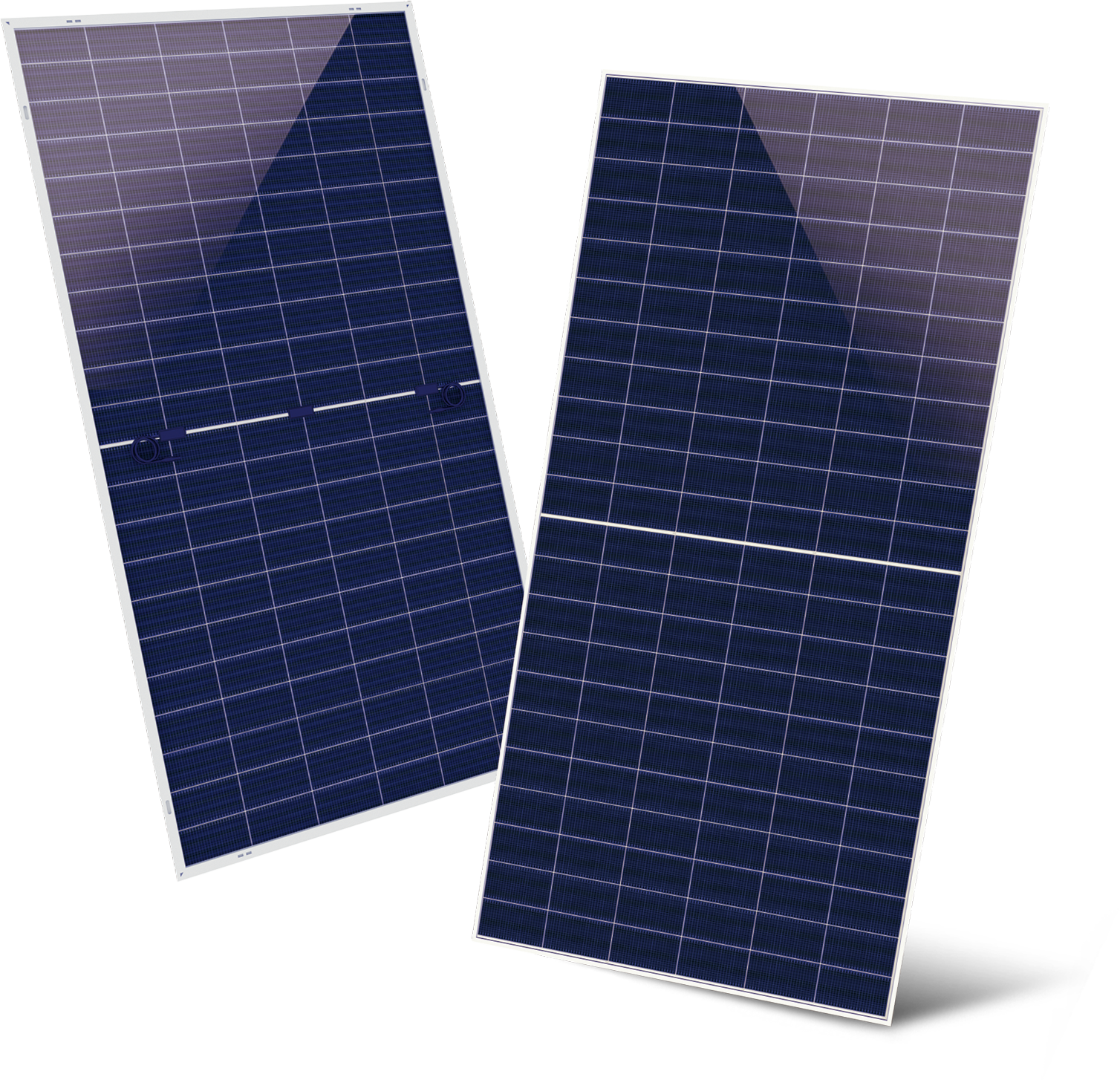 Australian Solar HJT module front and rear view